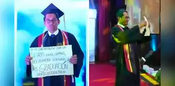 Estudiante de San Marcos expone fuerte mensaje durante graduación: "Si me encontraba un sicario, no hubiera llegado" Estudiante de San Marcos expone fuerte mensaje durante graduación: "Si me encontraba un sicario, no hubiera llegado"