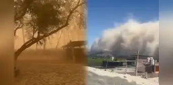 Captan impactante tormenta de arena en el valle de Ica: Senamhi emite alerta naranja y advierte fuertes vientos en Paracas