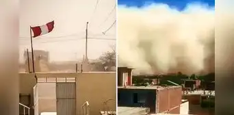 Fuertes vientos registrados en Ica, Lima, Tacna y otras regiones EN VIVO: Lo que se sabe de la alerta naranja de Senamhi