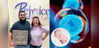 Nace bebé de embrión que fue congelado hace 31 años en EEUU y rompe récord mundial en el uso de la fecundación in vitro Nace bebé de embrión que fue congelado hace 31 años en EEUU y rompe récord mundial en el uso de la fecundación in vitro
