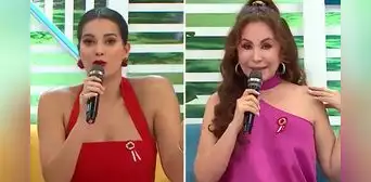 Valeria Piazza y Janet Barboza protagonizan tenso momento en pleno programa tras rumores de renuncia: “No seas metete”