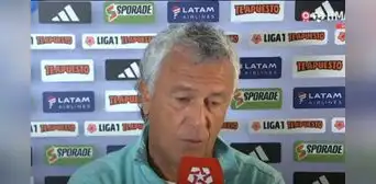 Néstor Gorosito vive tenso momento con reportero de L1MAX tras ser consultado por Universitario: " No me corresponde”