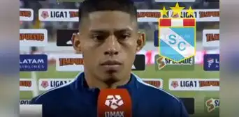 Kevin Quevedo lanza dardo a Sporting Cristal tras doblete ante Juan Pablo II: "Será un partido fuerte con un rival directo"