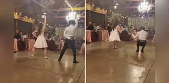 Pareja se casa y hace coreografía de anime 'Mashle' frente a invitados: "Mucho ambiente para la familia" Pareja se casa y hace coreografía de anime 'Mashle' frente a invitados: "Mucho ambiente para la familia"