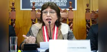 Delia Espinoza critica al Ejecutivo por no aumentar presupuesto a la Fiscalía: "Se nos está asfixiando" Delia Espinoza critica al Ejecutivo por no aumentar presupuesto a la Fiscalía: "Se nos está asfixiando"