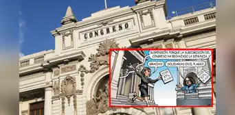 Blindaje e impunidad: Carlincatura retrata la protección a favor de exfiscal investigada por organización criminal