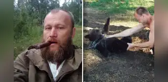 Sergey Grigoriyev, el joven ruso que crió a un oso durante 4 años y terminó siendo devorado por el animal Sergey Grigoriyev, el joven ruso que crió a un oso durante 4 años y terminó siendo devorado por el animal