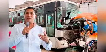 Alcalde de Ancón culpa a ATU por no fiscalizar 'Anconero' que ocasionó tragedia en Alfonso Ugarte: "Descontrol total"