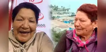 Adulta mayor que se volvió viral tras llevar a su nieto a 'ver' un tsunami agradece su fama en TikTok: “Hasta el próximo maretazo" Adulta mayor que se volvió viral tras llevar a su nieto a 'ver' un tsunami agradece su fama en TikTok: “Hasta el próximo maretazo"