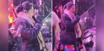 Sonia Morales sorprende al realizar concierto bajo granizada en Puno y redes dicen: "Eso sí es profesionalismo" Sonia Morales sorprende al realizar concierto bajo granizada en Puno y redes dicen: "Eso sí es profesionalismo"