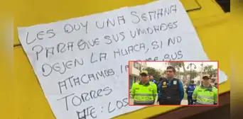 Alcalde y serenos de Los Olivos son extorsionados por Injertos de Villa Sur: "Les doy una semana; si no, atacamos" Alcalde y serenos de Los Olivos son extorsionados por Injertos de Villa Sur: "Les doy una semana; si no, atacamos"