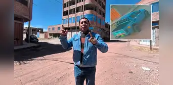 Comerciante se lanza del segundo piso y evita que delincuentes roben su vivienda en Juliaca Comerciante se lanza del segundo piso y evita que delincuentes roben su vivienda en Juliaca