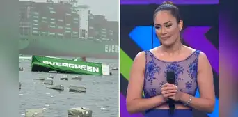 Karen Schwarz revela con tristeza que su mercadería podría haberse perdido en el mar del Callao: “Vi una foto del container” Karen Schwarz revela con tristeza que su mercadería podría haberse perdido en el mar del Callao: “Vi una foto del container”