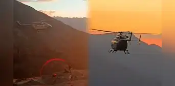 Montañista finlandés sufre descompensación en cordillera de Caraz: fue rescatado en helicóptero