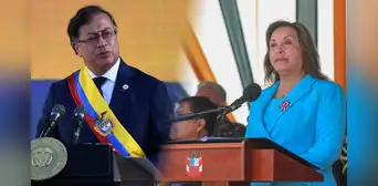 Dina Boluarte viaja a Japón en medio de conflicto diplomático con el presidente Petro, quien denuncia que Perú tomó territorio colombiano