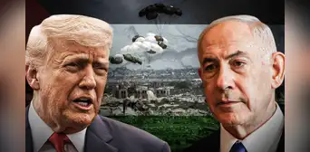 Trump habría aprobado ataque de Netanyahu contra Hamás tras anunciar intención de ocupar toda Gaza, según medios israelíes Trump habría aprobado ataque de Netanyahu contra Hamás tras anunciar intención de ocupar toda Gaza, según medios israelíes
