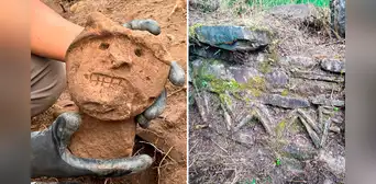 Nuevo hallazgo de la Cultura Chachapoyas: Investigadores descubren en Amazonas 2 cabezas clavas y 200 estructuras prehispánicas