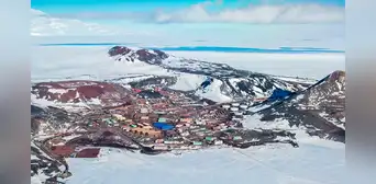 Oculto bajo 2 kilómetros de hielo en la Antártida, científicos encontraron un mundo perdido de 34 millones de años