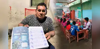 Ministerio de Educación anula contrato de profesor por mostrar pésimas condiciones de estudio de niños en comunidades amazónicas