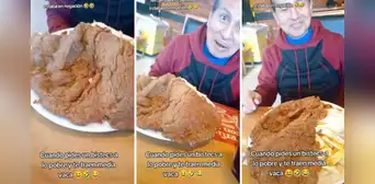 Peruano pide bistec de S/50 y se sorprende con enorme platillo: "Apanado de dinosaurio" Peruano pide bistec de S/50 y se sorprende con enorme platillo: "Apanado de dinosaurio"