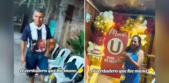 Hincha asiste con su polo de Alianza Lima a cumpleaños con temática de Universitario y en redes lo trolean: “Ni regalo llevó” Hincha asiste con su polo de Alianza Lima a cumpleaños con temática de Universitario y en redes lo trolean: “Ni regalo llevó”