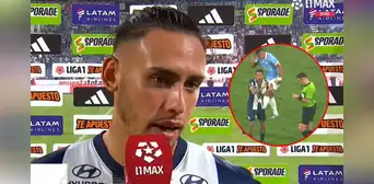 Erick Noriega revela que jugador de Sporting Cristal condicionó al arbitro para expulsar a Sergio Peña: "Le dijo que tiene que compensar" Erick Noriega revela que jugador de Sporting Cristal condicionó al arbitro para expulsar a Sergio Peña: "Le dijo que tiene que compensar"
