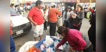 Productos caídos de contenedores asiáticos en mar peruano se venden en Ancón: "Los precios están cómodos” Productos caídos de contenedores asiáticos en mar peruano se venden en Ancón: "Los precios están cómodos”