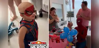 Hombre disfrazado de Spiderman se vuelve viral por dar sorpresa a niño hospitalizado y redes reaccionan: "Un héroe" Hombre disfrazado de Spiderman se vuelve viral por dar sorpresa a niño hospitalizado y redes reaccionan: "Un héroe"