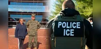 Infante de Marina de EEUU lucha por liberar a su mamá detenida por ICE tras cita de inmigración: “Este país no quiere a mi madre”