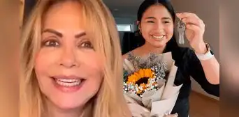 Gisela Valcárcel defiende compra de departamento de Lizeth Atoccsa, influencer peruana de Beca 18, y la elogia: "Fruto de su trabajo" Gisela Valcárcel defiende compra de departamento de Lizeth Atoccsa, influencer peruana de Beca 18, y la elogia: "Fruto de su trabajo"