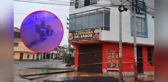Triple asesinato en pollería de Lurín: imágenes revelan minutos antes y después del crimen