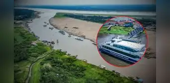 Así funciona el gran ferry de la Amazonía que conecta con la isla Santa Rosa en la frontera con Colombia Así funciona el gran ferry de la Amazonía que conecta con la isla Santa Rosa en la frontera con Colombia