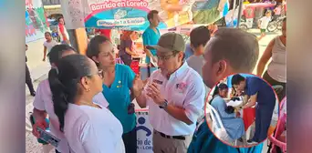 MINSA realiza campaña en Isla Santa Rosa y atiende a más de 900 personas en la triple frontera con Colombia y Brasil