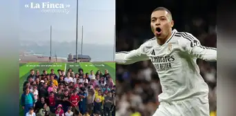 Fundación de Kylian Mbappé llegó a Perú: construyó cancha sintética y brindó ayuda social a vecinos de Ancón Fundación de Kylian Mbappé llegó a Perú: construyó cancha sintética y brindó ayuda social a vecinos de Ancón