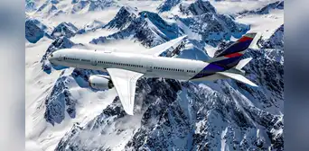 El vuelo más turbulento del mundo pasó por Sudamérica, según Turbli: recorre una de las cadenas montañosas más altas del planeta