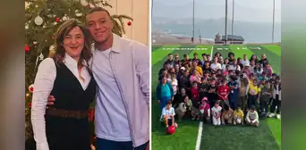 Mamá de Kylian Mbappé llegó a Ancón para ver los avances de la fundación de su hijo en Perú: también ayudó a una olla común Mamá de Kylian Mbappé llegó a Ancón para ver los avances de la fundación de su hijo en Perú: también ayudó a una olla común