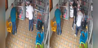 Policía de civil mata a delincuente armado que ingresó a robar a bodega: cámaras captaron asalto en Puno