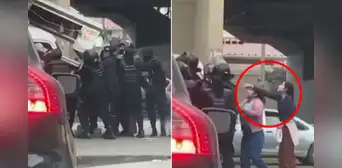 Madre ambulante denuncia agresión de fiscalizadores en La Victoria: “Mi hijita ha visto que me estaban asfixiando" Madre ambulante denuncia agresión de fiscalizadores en La Victoria: “Mi hijita ha visto que me estaban asfixiando"