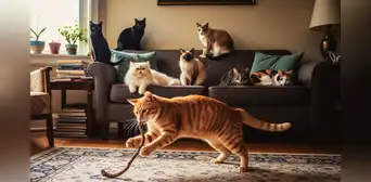 Especialista revela por qué los gatos naranjas suelen ser los más 'juguetones' entre todos los felinos