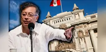 Gustavo Petro culpa al Congreso de romper protocolo limítrofe con Colombia: "No voy a echarle la culpa a (Dina Boluarte)"