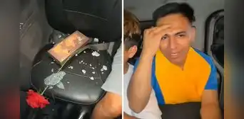 Seguidores de alcalde de Ate, Franco Vidal, rompen luna de auto para verlo en su visita a Tacna Seguidores de alcalde de Ate, Franco Vidal, rompen luna de auto para verlo en su visita a Tacna