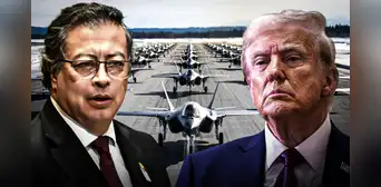 Petro confronta a Trump por querer "bombardear Colombia" al atacar cárteles de droga de América Latina: "La soberanía existe" Petro confronta a Trump por querer "bombardear Colombia" al atacar cárteles de droga de América Latina: "La soberanía existe"