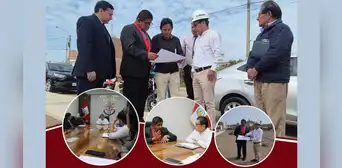 Presidente de la corte de Lambayeque y alcalde de la victoria impulsan futura sede de unidad de flagrancia