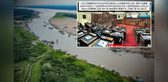 Una defensa remota: Carlincatura ironiza cómo el Congreso ratificó la soberanía de Santa Rosa