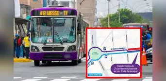 ATU habilita carriles exclusivos y nuevo paradero para el Corredor Morado este 10 de agosto: descubre los desvíos por obras del Metro de Lima ATU habilita carriles exclusivos y nuevo paradero para el Corredor Morado este 10 de agosto: descubre los desvíos por obras del Metro de Lima
