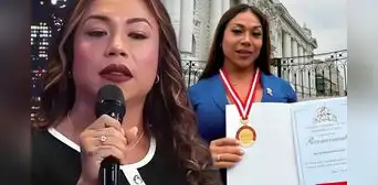 Dayanita lanza dura autocrítica sobre polémica condecoración del Congreso: "¿Qué hice de bueno?" Dayanita lanza dura autocrítica sobre polémica condecoración del Congreso: "¿Qué hice de bueno?"
