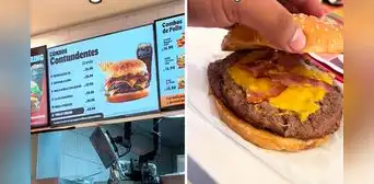 Peruano compra una hamburguesa en conocido local de comida rápida, pero se desilusiona al ver lo que le entregaron: “No es igual a la foto”