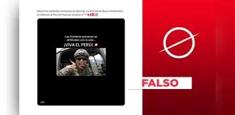 Mensaje de soldado peruano en defensa de la isla Santa Rosa contra acusación de Gustavo Petro es un montaje