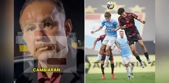 Juan Reynoso tajante tras derrota de Melgar ante Sporting Cristal que alarga crisis del Dominó en el Clausura: "Seguro todo cambiará" Juan Reynoso tajante tras derrota de Melgar ante Sporting Cristal que alarga crisis del Dominó en el Clausura: "Seguro todo cambiará"