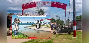 Santa Rosa es peruana: Carlincatura apunta a los hechos en la disputa limítrofe entre Perú y Colombia Santa Rosa es peruana: Carlincatura apunta a los hechos en la disputa limítrofe entre Perú y Colombia